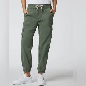 Vuori Scout Cargo Joggers Army Green Size Small